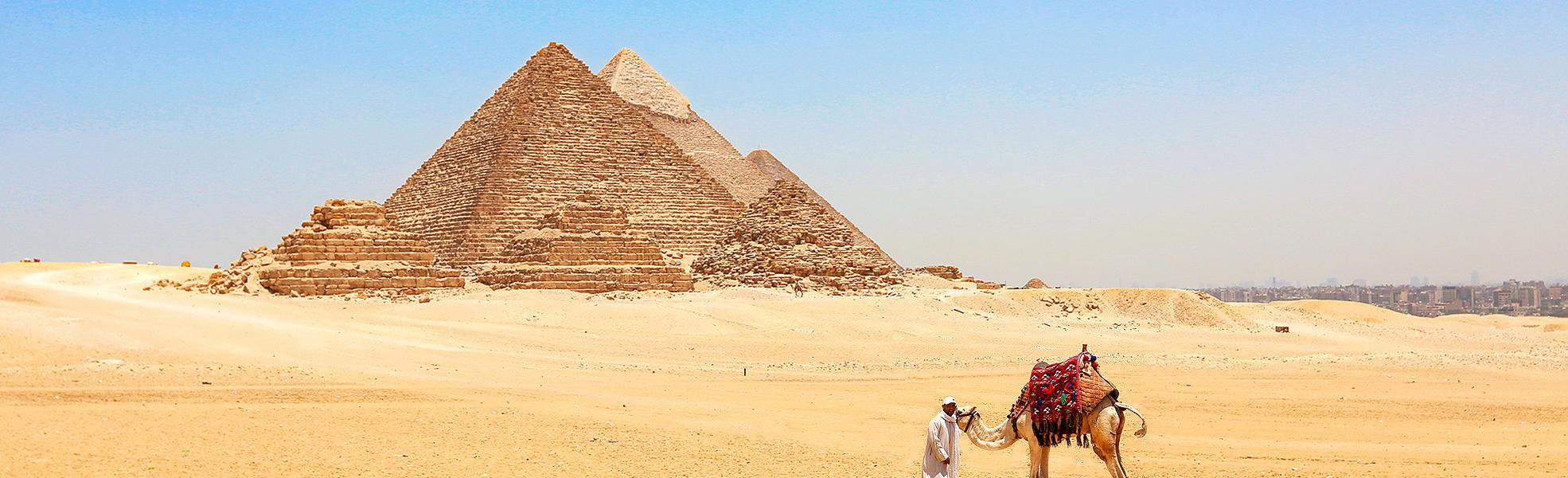 Cairo Essence with Pyramids
