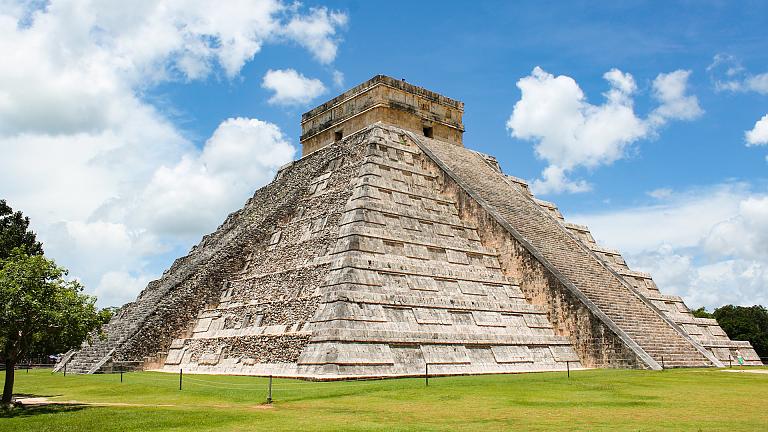 Mayan Ruins at Yucatan Peninsula