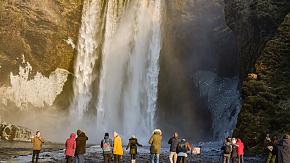 Waterfalls of Seljalandsfoss and Skogafoss