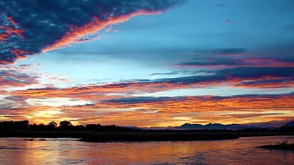 Sunset View of Chitwan