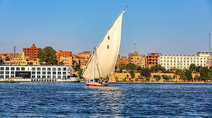 Egyptian Felucca Sail on the Nile