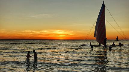Boracay in Sunset