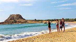 Beach and sunshine in Sri Lanka