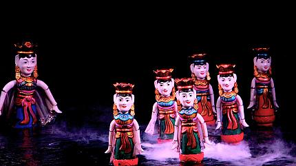 Espectáculo de Títeres Sobre Agua, Hanoi