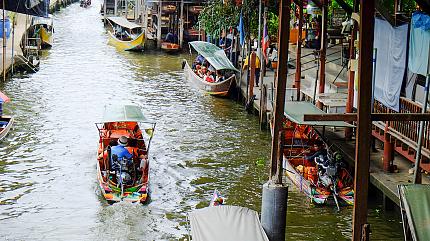 Damnoen Saduak Floating Market, Bangkok