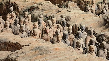 Guerreros de Terracota, Xian