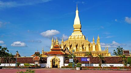 Estupa That Luang, Vientiane