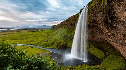 Seljalandsfoss, Hvolsvöllur