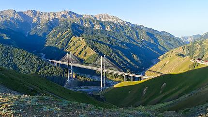 Guozigou Bridge, Kuytun