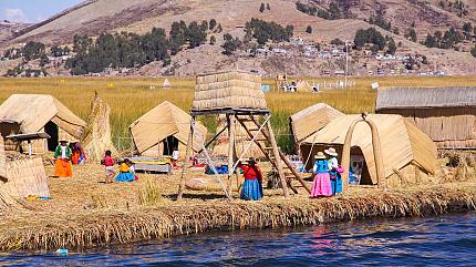Floating Village of Lake Titicaca, Puno