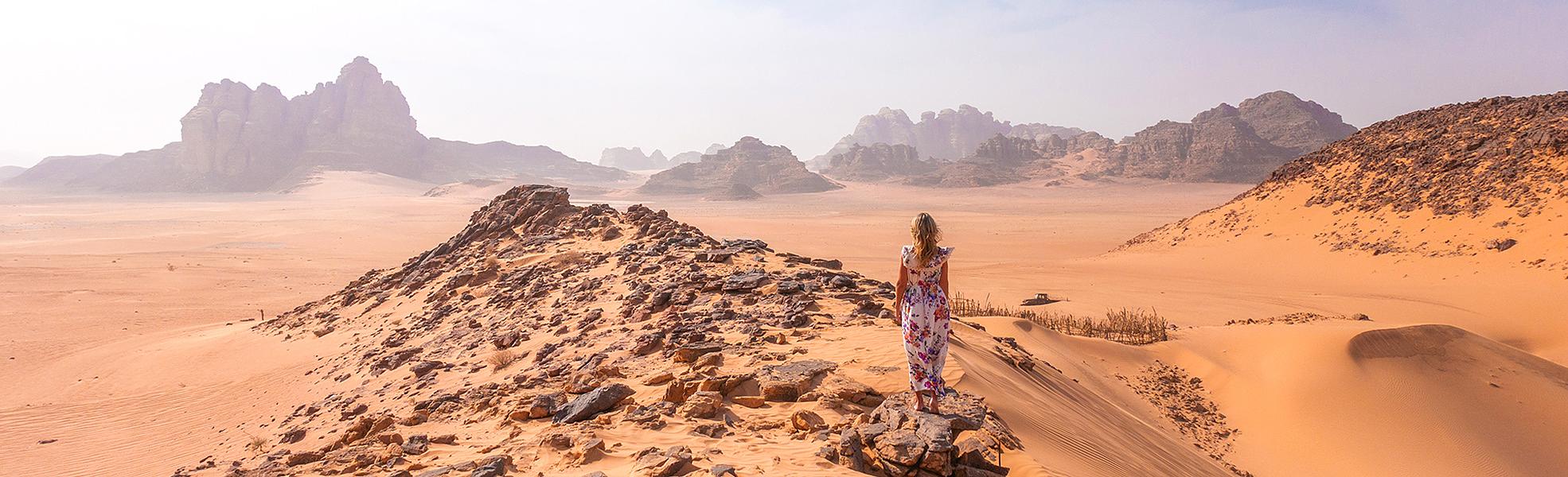 Wadi Rum in Jordan 