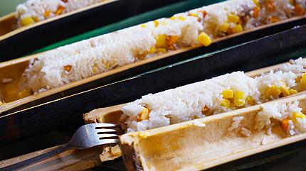 Bamboo Tube Rice, Guilin