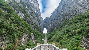 Zhangjiajie tianmen moutain