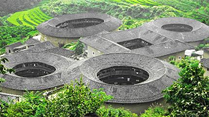 The Tianluokeng Tulou Cluster, Nanjing County