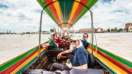Long-Tailed Boat Ride, Bangkok