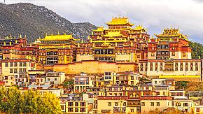 Songzanlin Temple in Yunnan