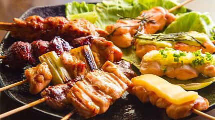 Enjoy Yakitori Chicken Skewers in Tokyo
