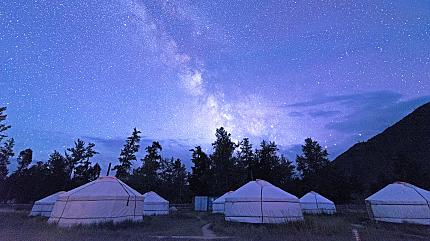 Yurts in Mongolia