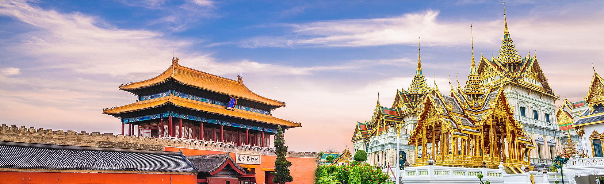 The Forbidden City and The Grand Palace