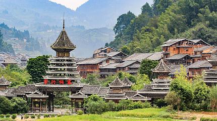 Zhaoxing village, Guizhou