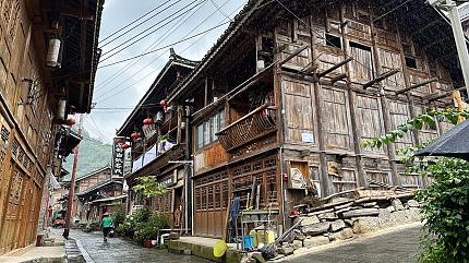 Shiqiao miao village in Guizhou