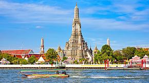 Wat Arun Temple in Bangkok, Thailand