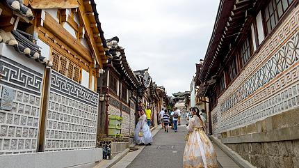 Bukchon Hanok Village, Seoul