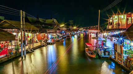 Amphawa Floating Market, Bangkok