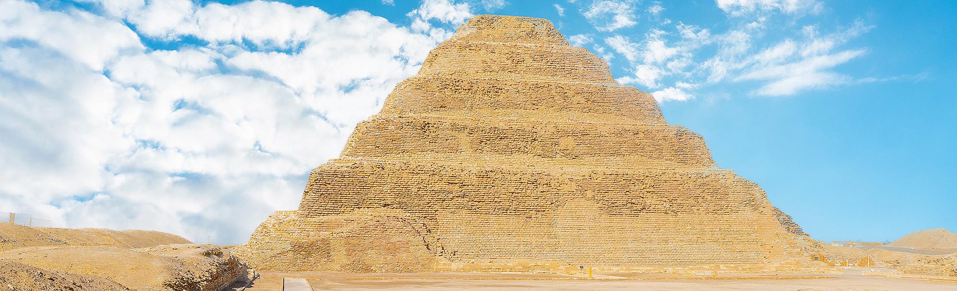 Step Pyramid at Saqqara, Egypt