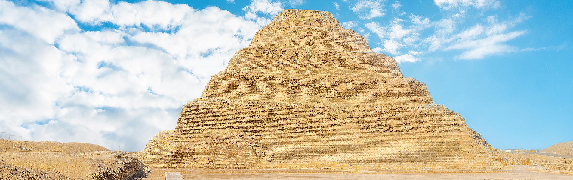 Step Pyramid at Saqqara, Egypt