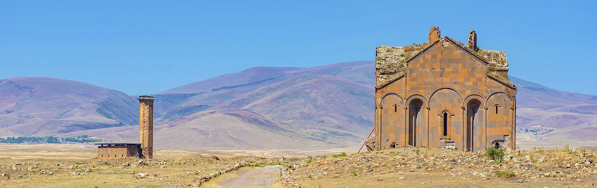Ruins of Ani in Kars, Turkey