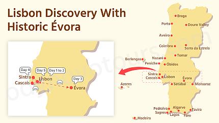 Map of This Portugal Tour