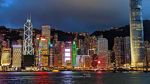 Vista del Pico Victoria de Hong Kong