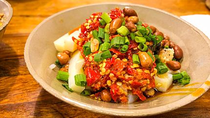 Sichuan Spicy Rice Tofu