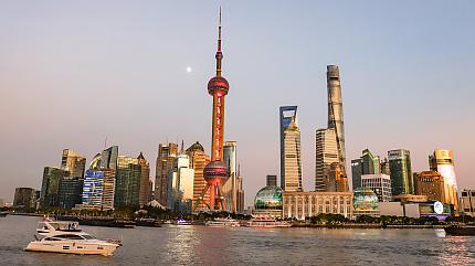 The Bund in Shanghai