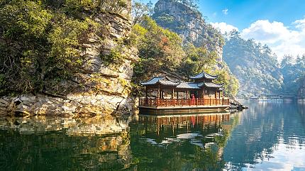 Baofeng Lake Boat Ride, Zhangjiajie