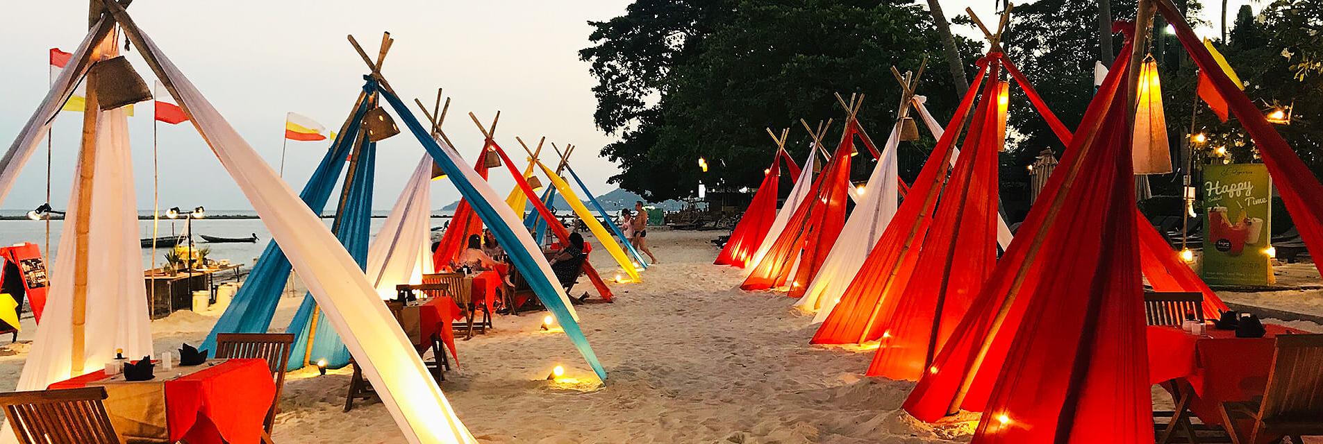 Hotel de lujo en la isla de Samui