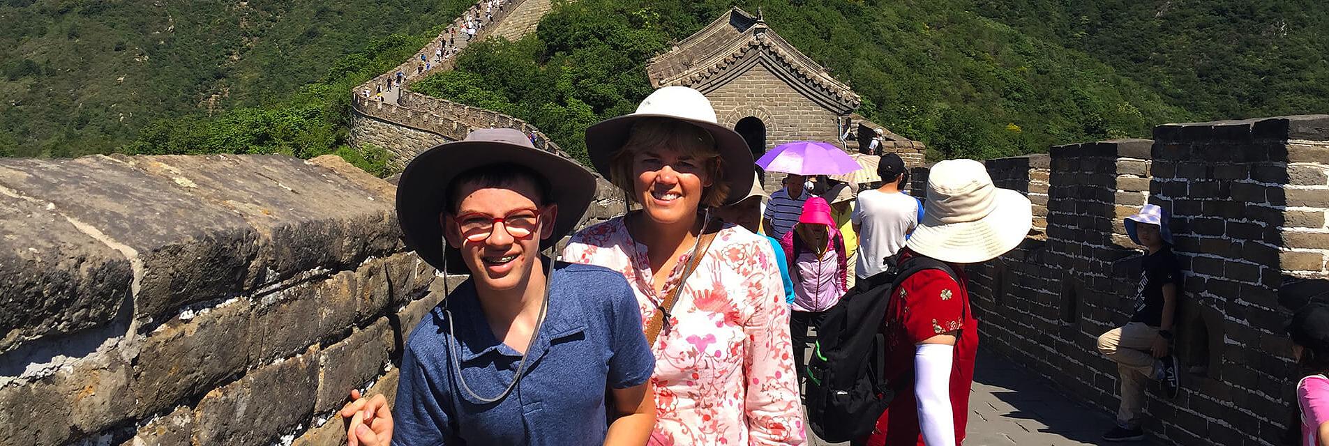 Viaje familiar por China con adolescentes