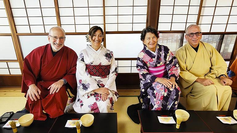 Japón con personas mayores