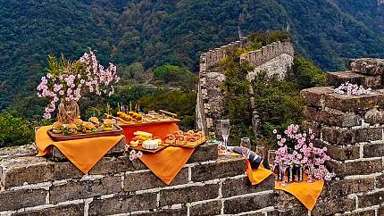 Afternoon Tea at Great Wall of China