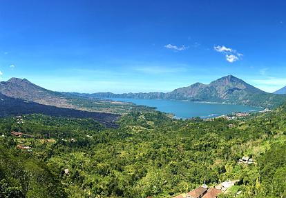 Mount and Lake Batur