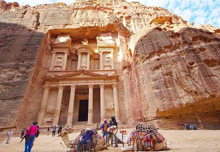 the Treasury of Petra
