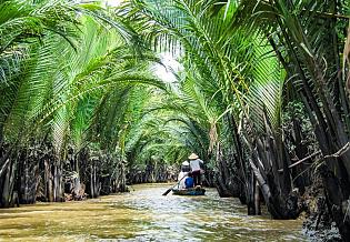 Waterway of Mekong River