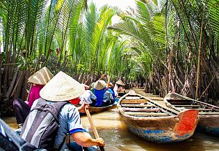 Boat Ride in Mekong Delta