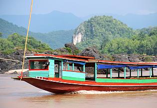 Boat Ride on Mekong River