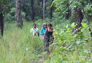 Trekking to Batak Tribe