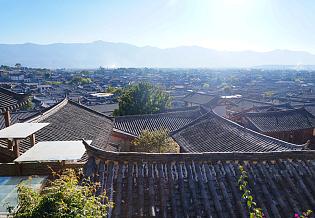 View of Lijiang from Lion Hill
