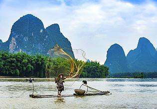 Fisherman in Li River