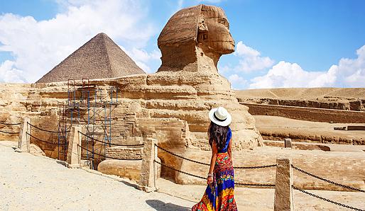Giza Pyramids and Great Sphinx