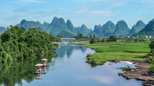 Yulong River in Yangshuo